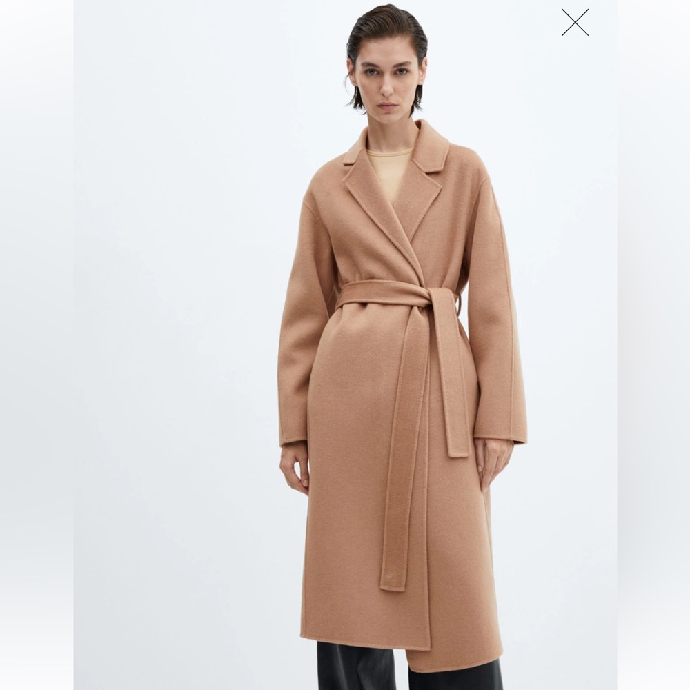 Mango Handmade Belted Coat